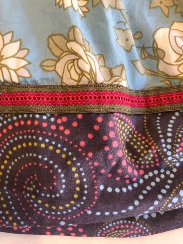 Matilda Jane- Gypsy Blue- Eva Rose Knot Dress Size 4 - Picture 9 of 9