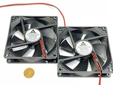 2 Pieces GDSTIME 92mm 25mm DC 12V 2P 9225S PC Computer Cooling Case Fan