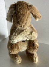 VTG Australian Kangaroo Hard Stuffed Model Toy - Real Fur 10  