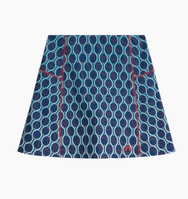 J. Lindeberg Kayla Skirt Print Rock Gr. S Neu Tennis AWSD11292