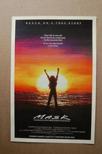 Mask Lobby Card Movie Poster Cher Sam Elliot Eric Stoltz