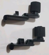HONDA GLOVE BOX DOOR DASH CLIP FASTENER HOOK STOPPER RETAINER ARM PAIR OEM