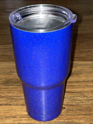 Yeti Rambler 30 oz Tumbler Purple Glitter Original Lid | eBay