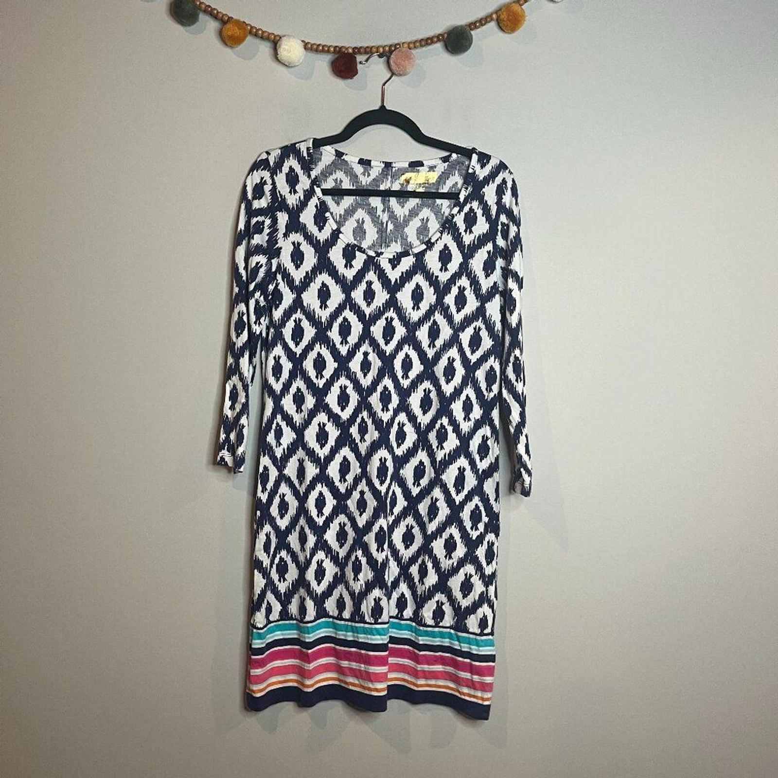 Lilly Pultizer Beacon fish patterned shift dress - image 2