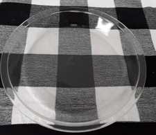 Vintage Pyrex #209 9" Clear Glass Round Deep Pie Baking Dish Plate BB-22