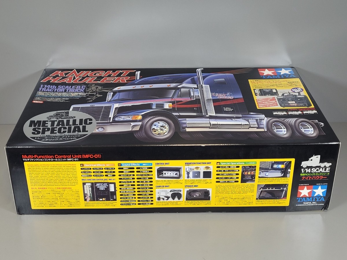 New Tamiya 1/14 RC Knight Hauler Metallic Special Edition MFC-01