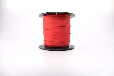 Deertan Deer Leather Lace Spool 3/16'' 5MM x 50 FT DIY Craft Supplies Cord String