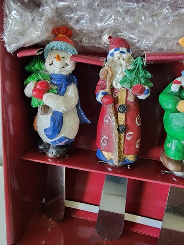 Banco de trabajo de Santa de Navidad 1998 esparcidores de vacaciones - Imagen 3 de 4
