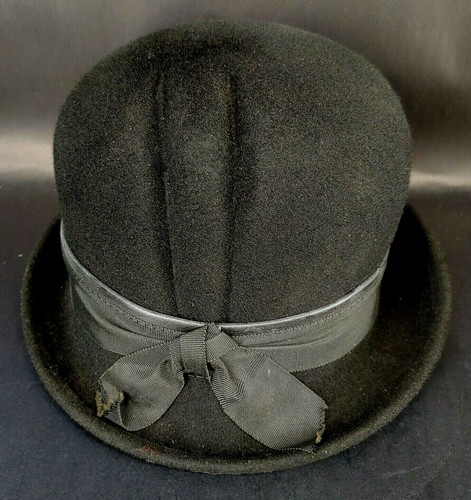 Vintage Neumann-Endler 100% Wool Cloche in Alexander's Hat Box Union Made s-1C - 第 1/9 張圖片