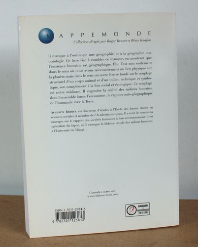Öcoumene Einführung in das Studium der menschlichen Umwelt Augustin Berque 2000 - Bild 2 von 5