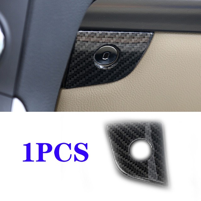 For 20152020 Ford Edge Carbon Fiber Storage Glove Box Door Handle