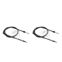 Febi Bilstein Bremsseilen Set Links Rechts Hinten FüR Renault Modus/Grand