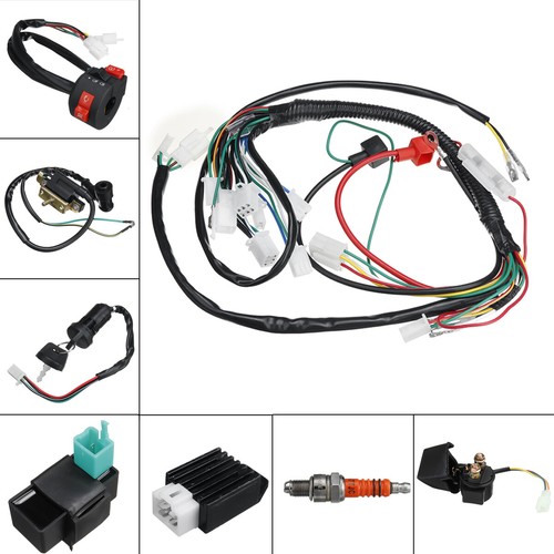 Electrics Wiring Harness Coil CDI For 70cc 110cc 125cc ATV Quad Bike Go Kart - Picture 4 of 16