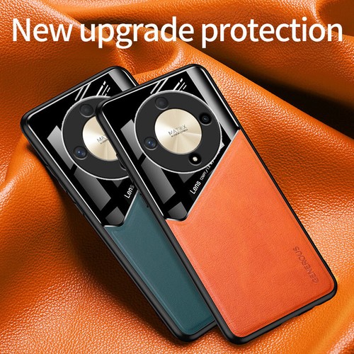 Funda trasera de cuero TPU magnética delgada para Honor Magic6 Lite 5 Pro 90 X8A X9B - Imagen 2 de 28