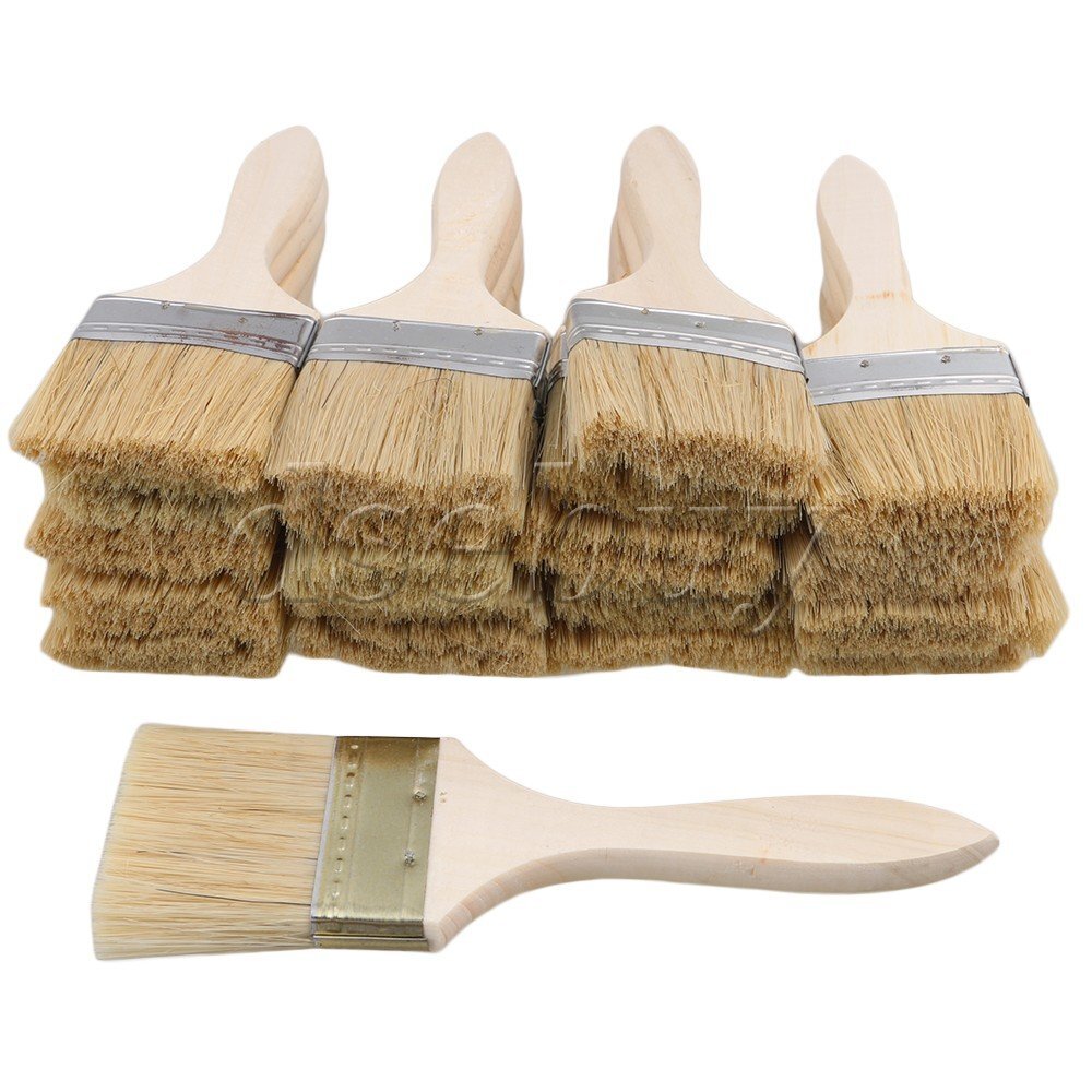 10PK Angle House Wall,Trim Paint Brush Set Home Exterior or Interior Brushes