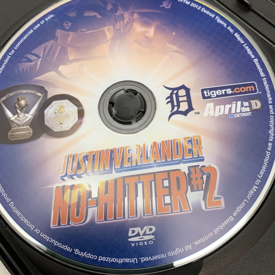 Justin Verlander Nohitter 2 DVD VERY GOOD Detroit Tigers