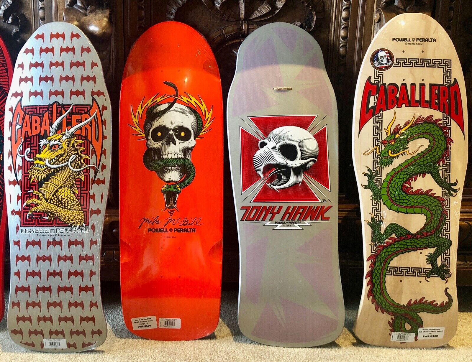 Powell Peralta Skateboard REISSUE 4 deck LOT SKATEBOARDS DECKS Reissues  Vintage