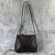 VTG Leather Co. by Liz Claiborne Shoulder Bag Purse Brown Leather