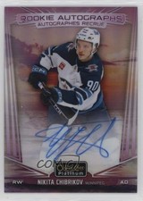 2024-25 O-Pee-Chee Platinum Rookie Auto Sunset Nikita Chibrikov #R-NC Auto 0s2w