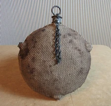 M 1872 Indian Wars Original Wool Covered Canteen & stopper Custer Little Bighorn