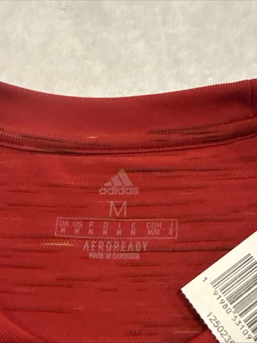 Maglia calcio Adidas 2020-21 uomo Manchester United rossa home media M uomo U - Foto 7 di 12