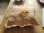 Vintage-style decorative pin cushion featuring small figurine the Christ Child — photo 2