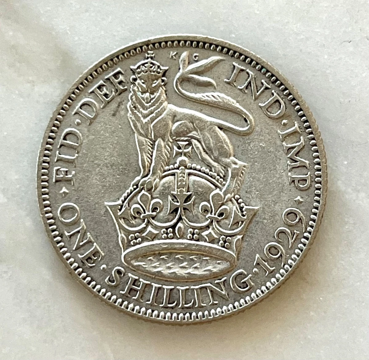 银色1929 年英国硬币| eBay