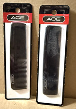 ACE 2011 Pocket Comb  Fine Tooth Comb Black 61586  61636