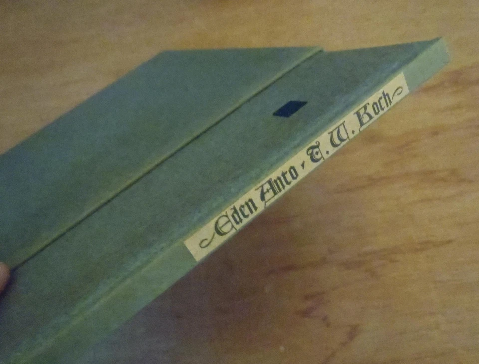 EDEN ANTO by Antonio Fogazzaro 1930 1st Roxburghe Club Ed - Grabhorn Press 1/250 - Image 4 of 4