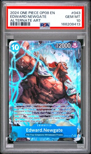 Edward.Newgate (Parallel) graded PSA 10 for sale on eBay