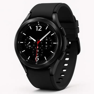 Samsung Galaxy Watch4 Classic SM-R890 46mm Edelstahlgehäuse mit Ridge Sport Band