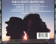 SEALS & CROFTS - GREATEST HITS NEW CD