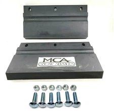 WESTERN FISHER SNOW PLOW (2) URETHANE CUTTING EDGES XLS WIDE-OUT 50645 50626