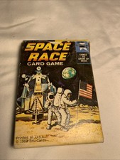 Vintage 1969 Space Race Card Game - Edu-Cards - COMPLETE EXCELLENT