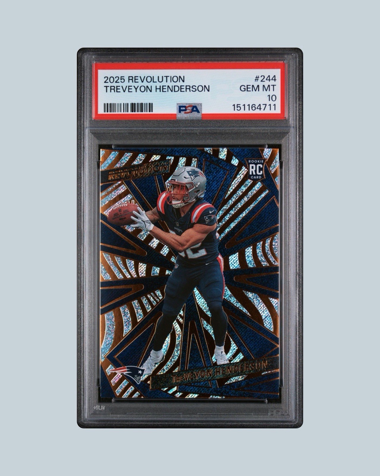 TreVeyon Henderson Panini Revolution #244 Base