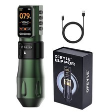 Professional Wireless Tattoo Pen Machine Gun with 1600mAh Integrated Battery