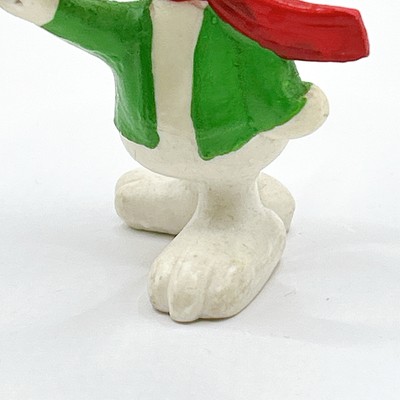 Snoopy Peanuts Flying Ace Aviator Figure World War I Pilot Vintage