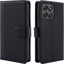 For Motorola Moto Edge 2025 Case Wallet, PU Leather RFID Blocking Wallet Flip