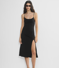 Aritzia Wilfred Dreamweaver Dress Black Size Small