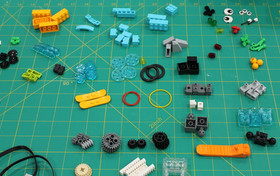 LEGO 2016 Education WeDo 2.0 45300 STEM Kit Incomplete for Parts