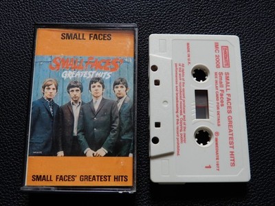 SMALL FACES GREATEST HITS 1983 CASSETTE TAPE ALBUM (ITCHYCOO PARK,LAZY SUNDAY)