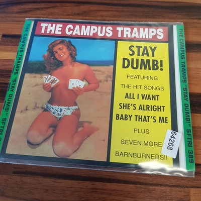 THE CAMPUS TRAMPS stay dumb! NM/VG+ (CD Album, Rock)