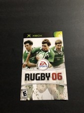 rugby 2006 xbox Manual Only
