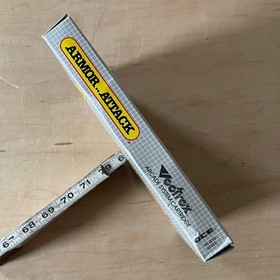 VECTREX Gaming Cartridge ARMOR ATTACK 1982 Complete in Box Tested Manual Overlay