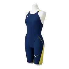 MIZUNO GX SONIC LITE Race Half Suit N2MGD210 Size 84: Estate Navy x Lightning