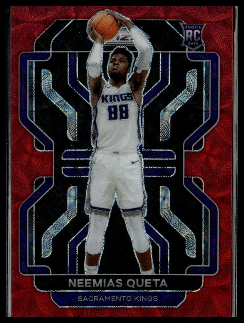2021-22 Panini Prizm #316 Neemias Queta Choice Red #/88
