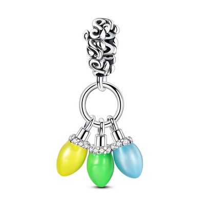 LAZA Optional 925 Sterling Silver DIY Charms CZ Space Insect fit Women Bracelets