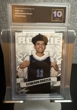 Leaf 2025 Cameron Boozer Prized Rookie #06 Basketball Trading Card