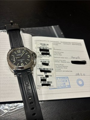 Panerai Luminor Men's Black Watch - PAM00776