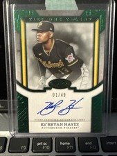 KE'BRYAN HAYES 2024 TOPPS TIER ONE TALENT AUTOGRAPH AUTO 01/49  ebay 1/1 Reds SP